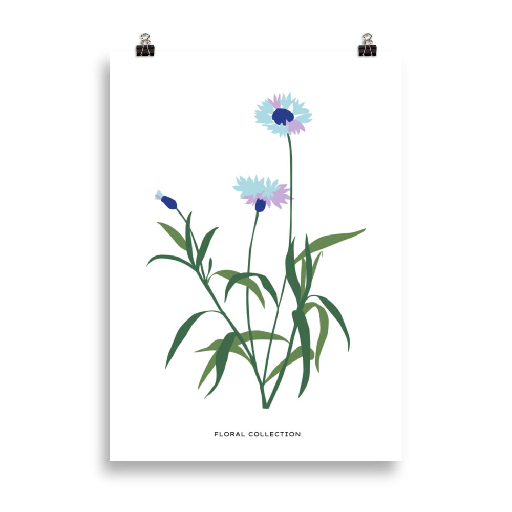 Floral Collection - Blue Flower | Bowlift