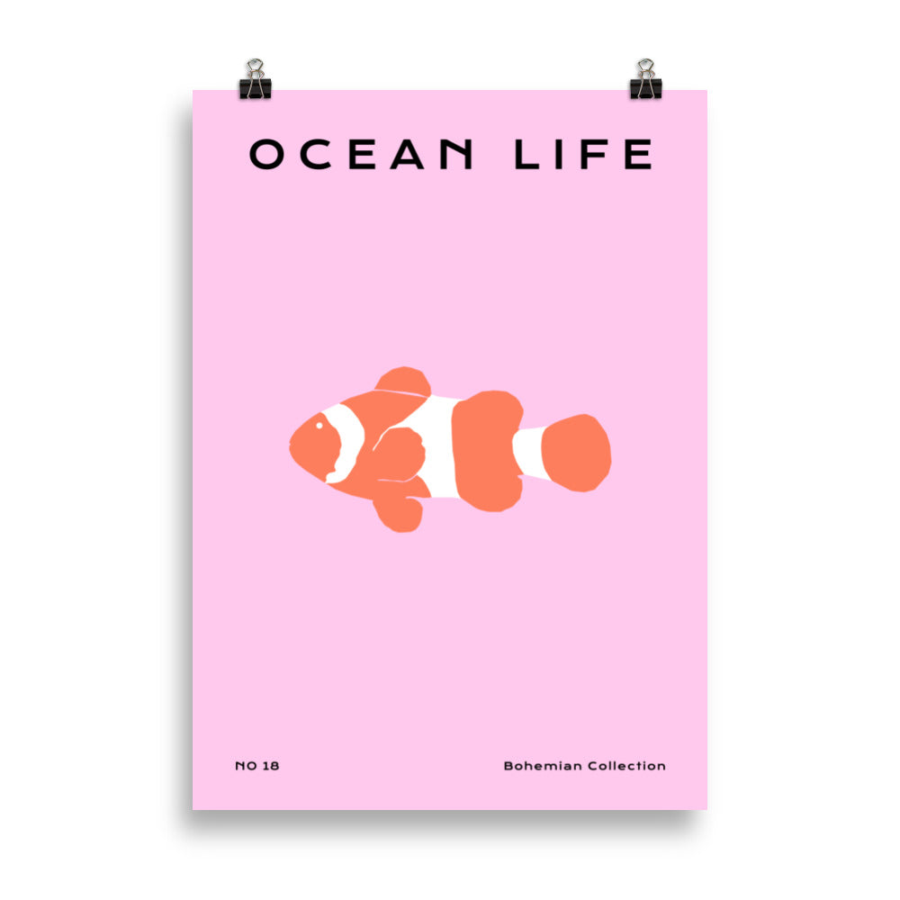 Ocean Life No. 18 - Golden Fish | Bowlift