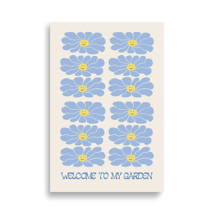 Welcome to my Garden - Blue Daisy | Bowlift