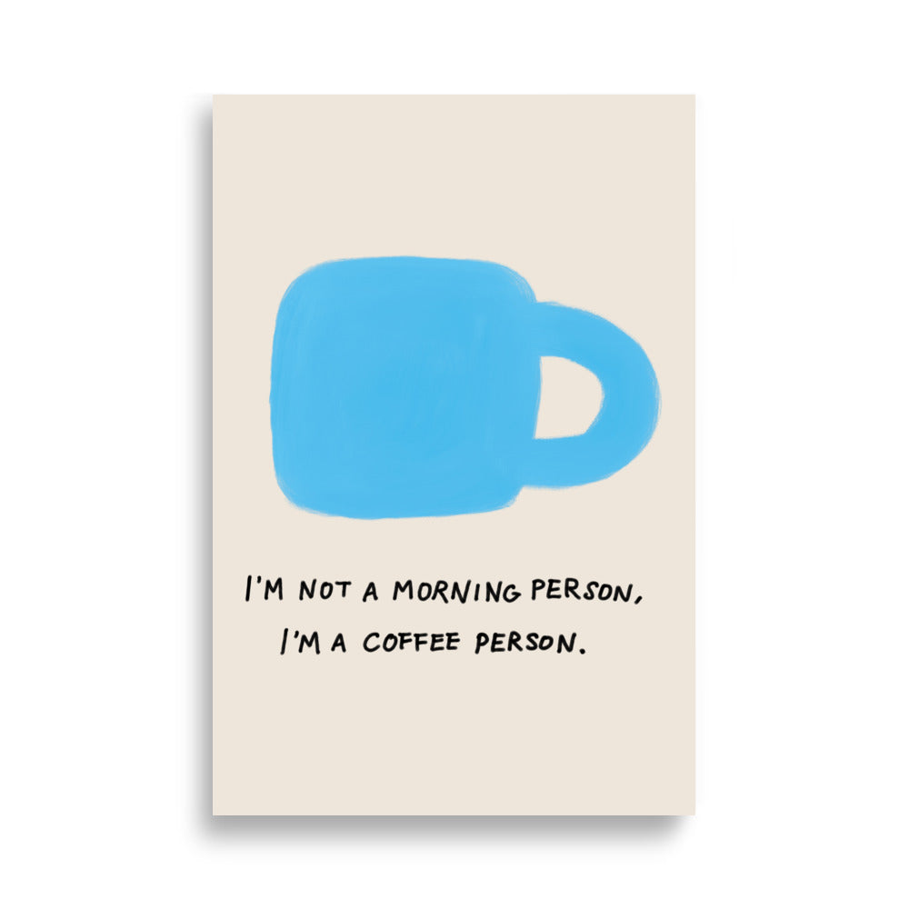 I am a coffee person | Bowlift