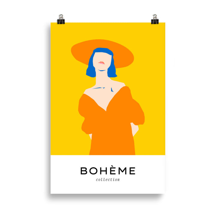 Boheme-Spring-Lady with a Hat | Bowlift