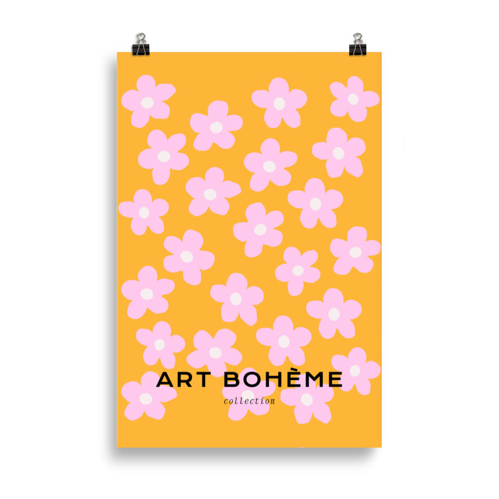 Art Boheme-Pink Bloom Garden | Bowlift