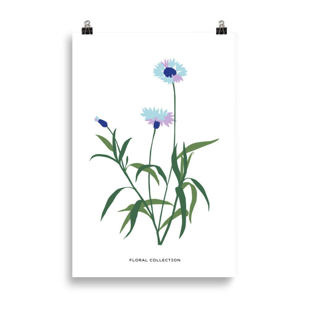 Floral Collection - Blue Flower | Bowlift