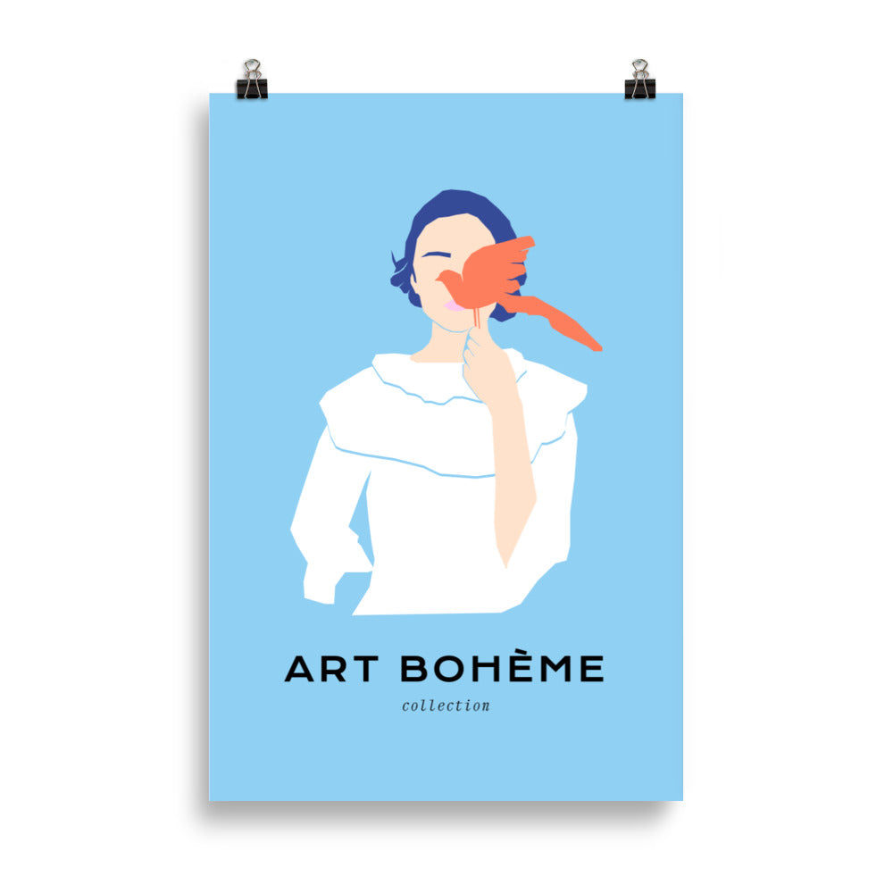 Lady with Bird | Bowlift