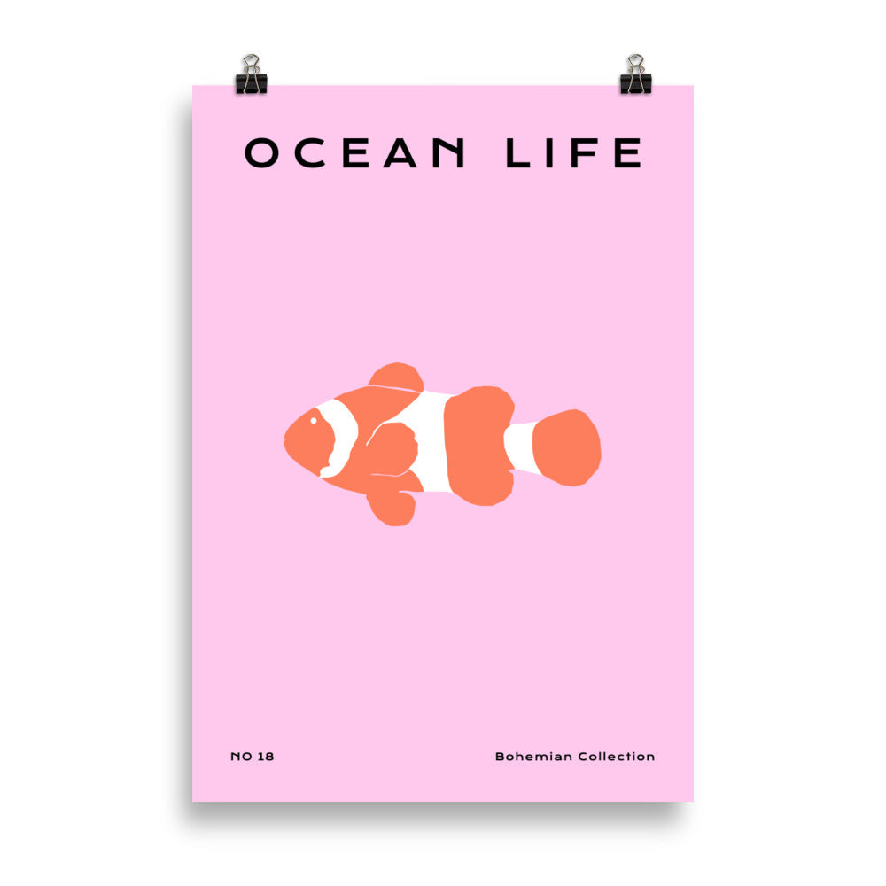 Ocean Life No. 18 - Golden Fish | Bowlift
