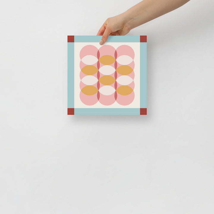 Dots In Square Wall Art | Bowlift