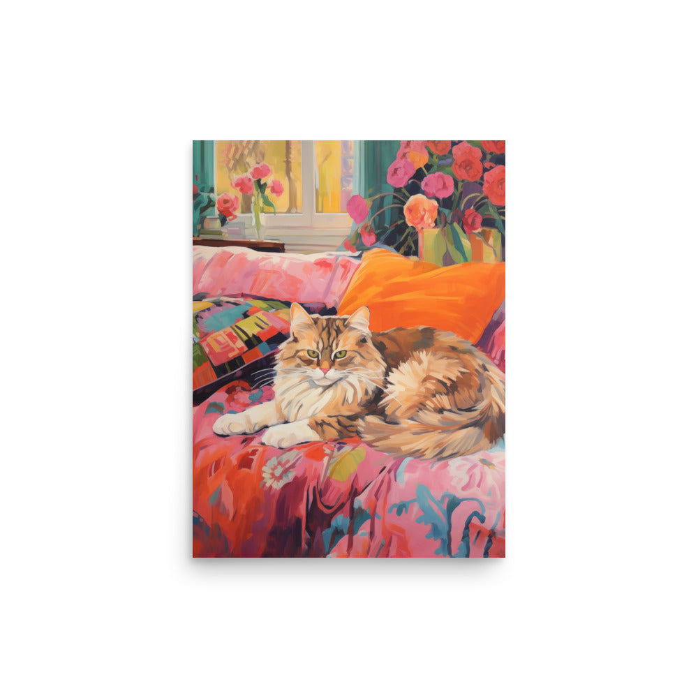 Cat under the sofa | Bowlift