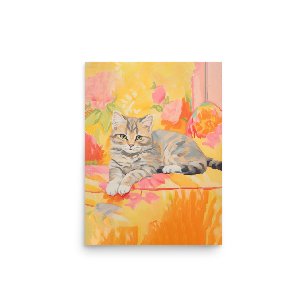 Cat on a sofa | Bowlift