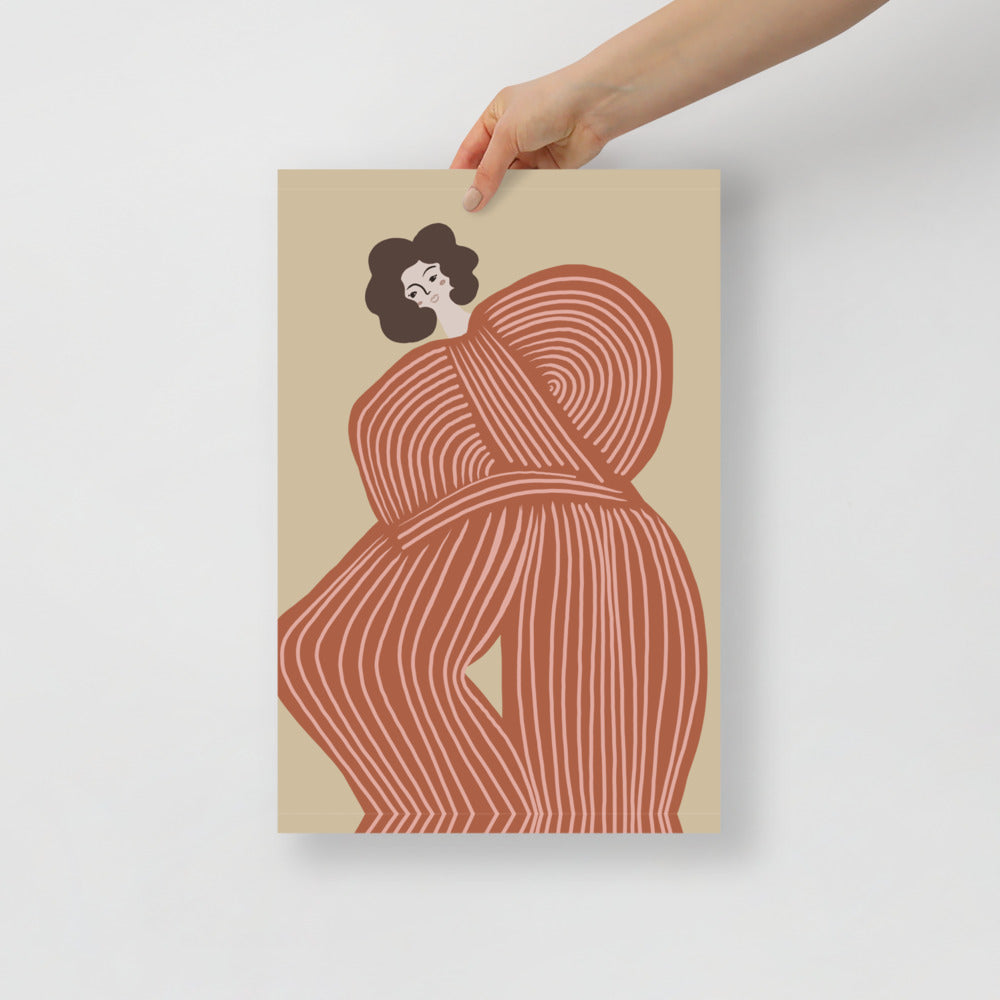 Orange Tracksuits Wall Art | Bowlift