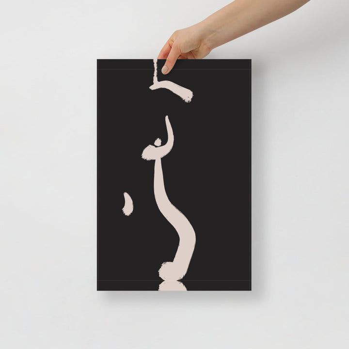 Croquis in Black 2 Wall Art | Bowlift