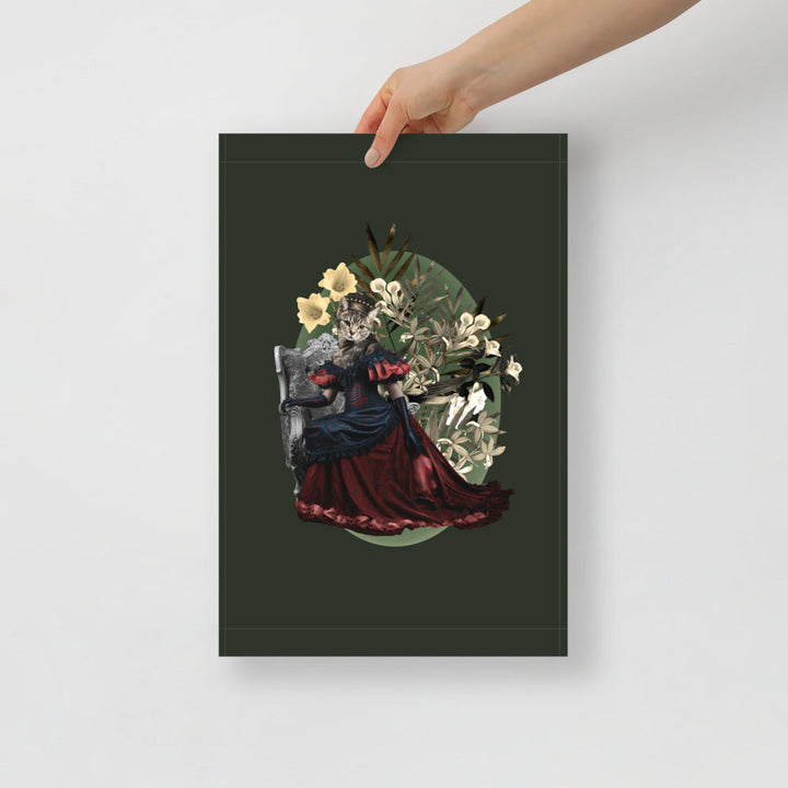 Cat Queen Dark Green | Bowlift