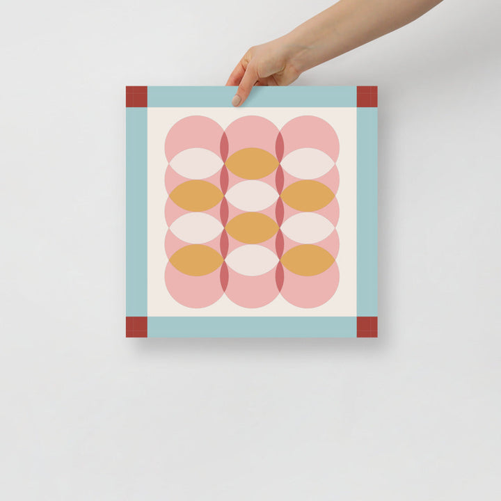 Dots In Square Wall Art | Bowlift