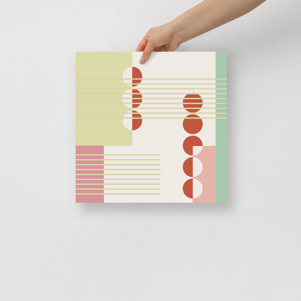 Apple Trees Abstract Wall Art | Bowlift