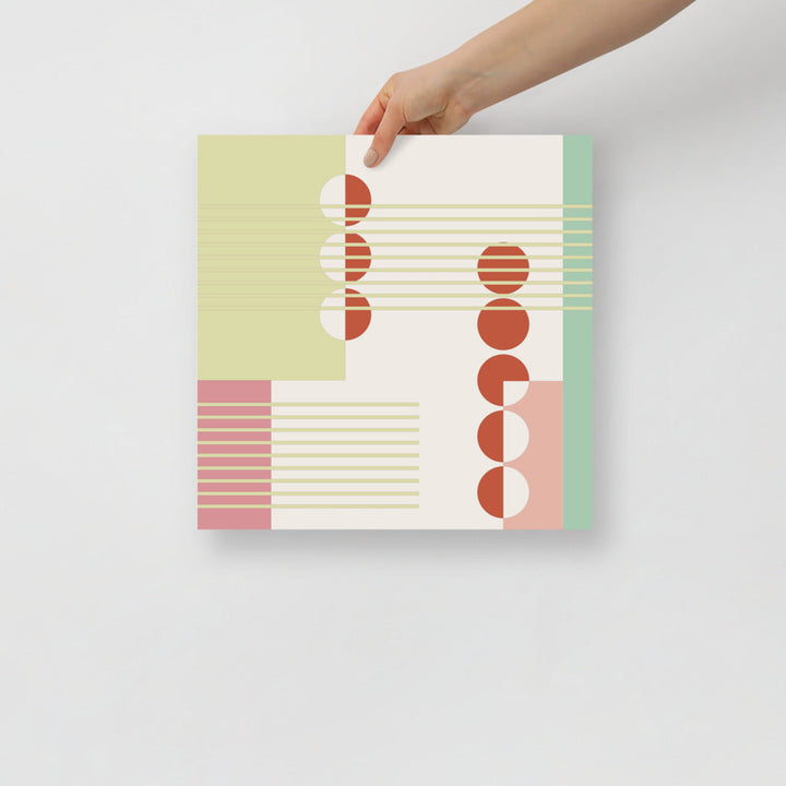 Apple Trees Abstract Wall Art | Bowlift