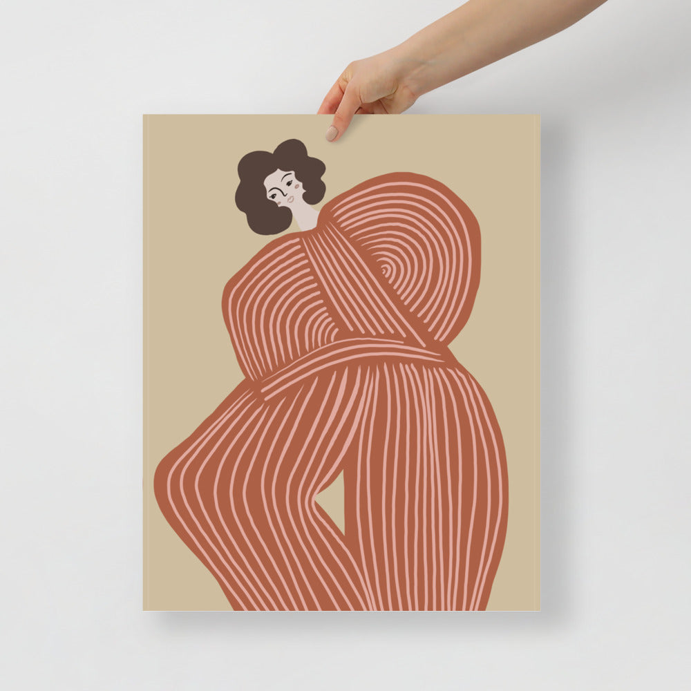 Orange Tracksuits Wall Art | Bowlift