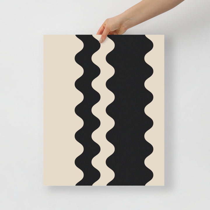 2 Waves - Black | Bowlift