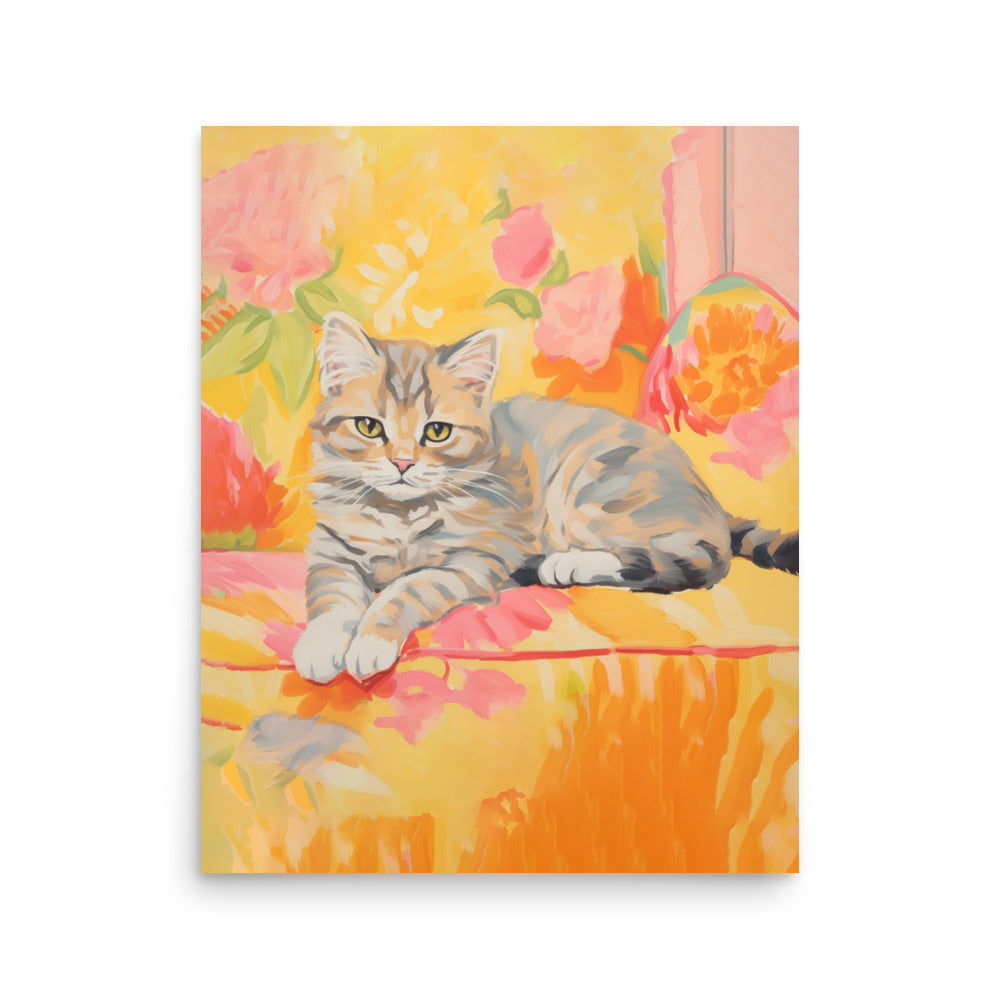 Cat on a sofa | Bowlift