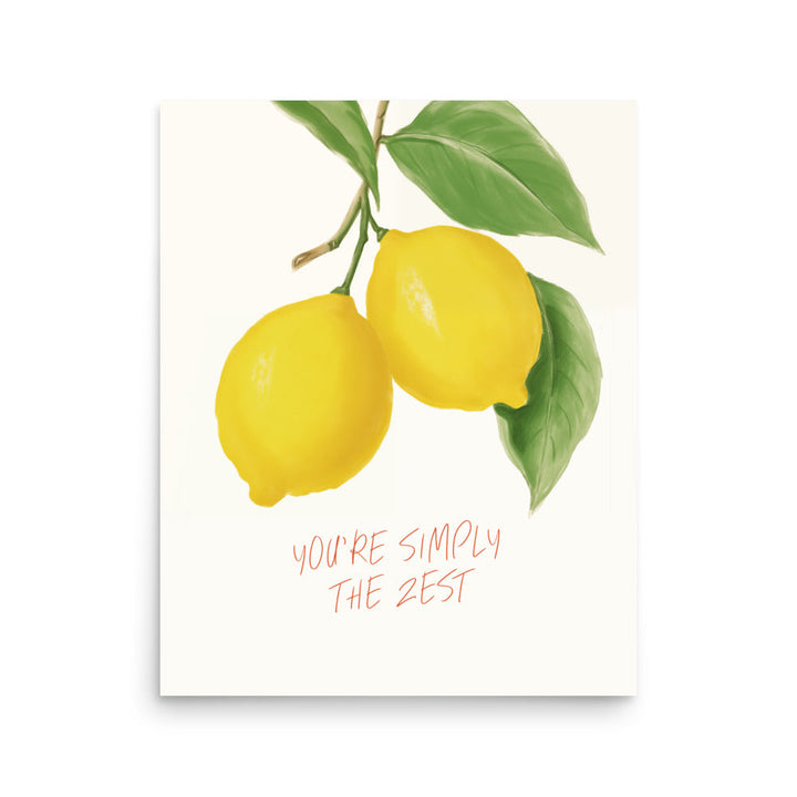 You are simply the zest! | Bowlift