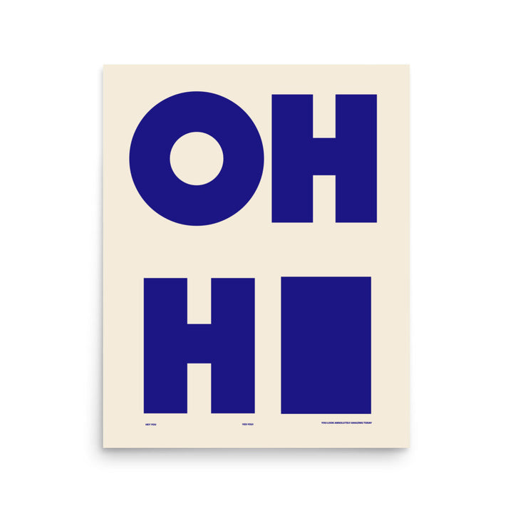 Oh Hi! | Bowlift