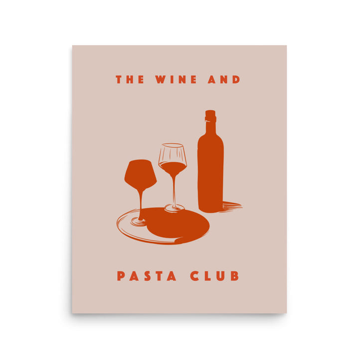 The wine and pasta club | Bowlift