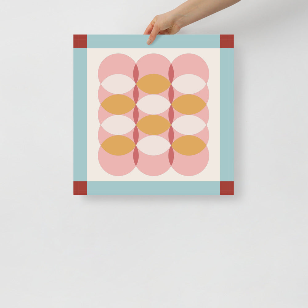Dots In Square Wall Art | Bowlift