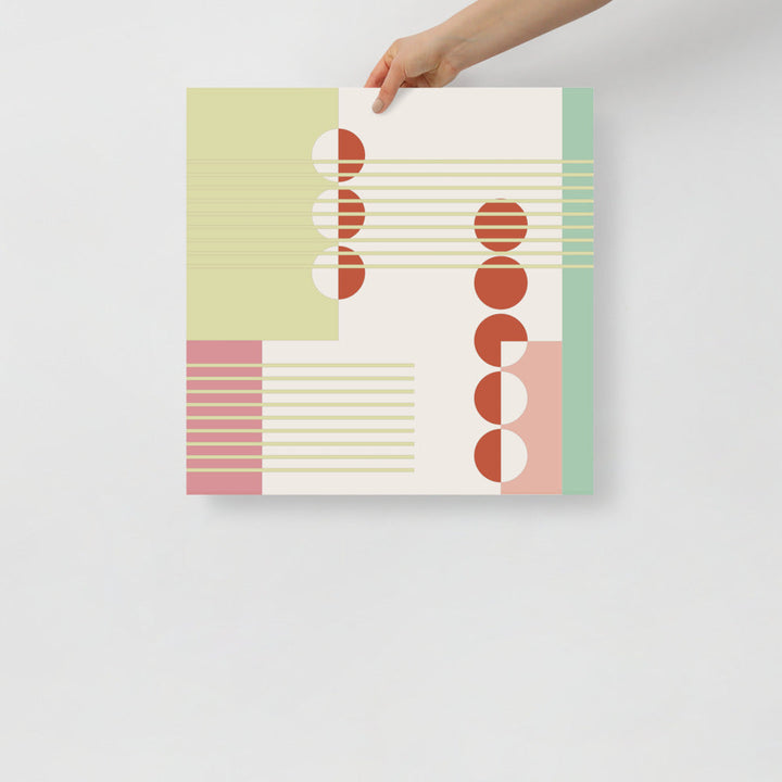 Apple Trees Abstract Wall Art | Bowlift