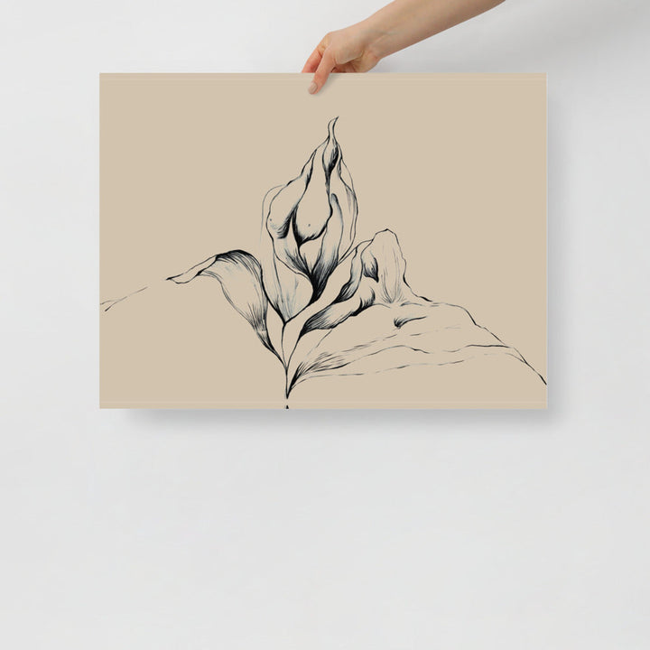 Floral Body Wall Art | Bowlift