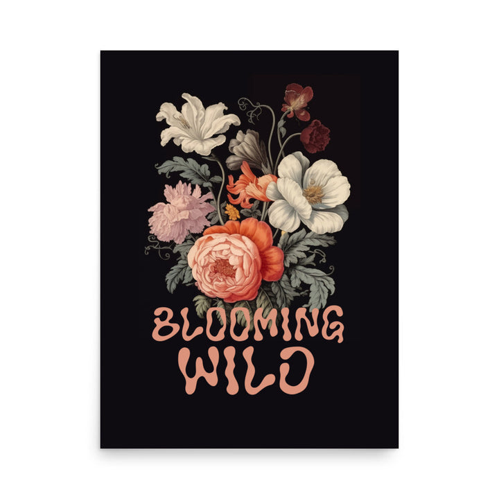 Blooming Wild - Black | Bowlift