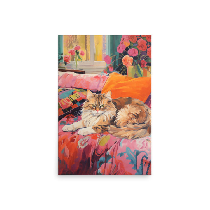 Cat under the sofa | Bowlift