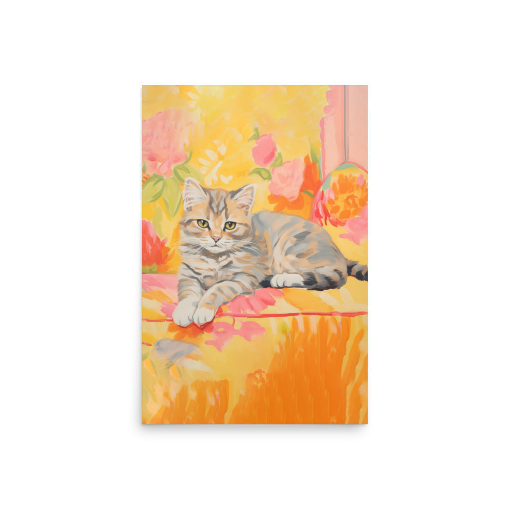 Cat on a sofa | Bowlift