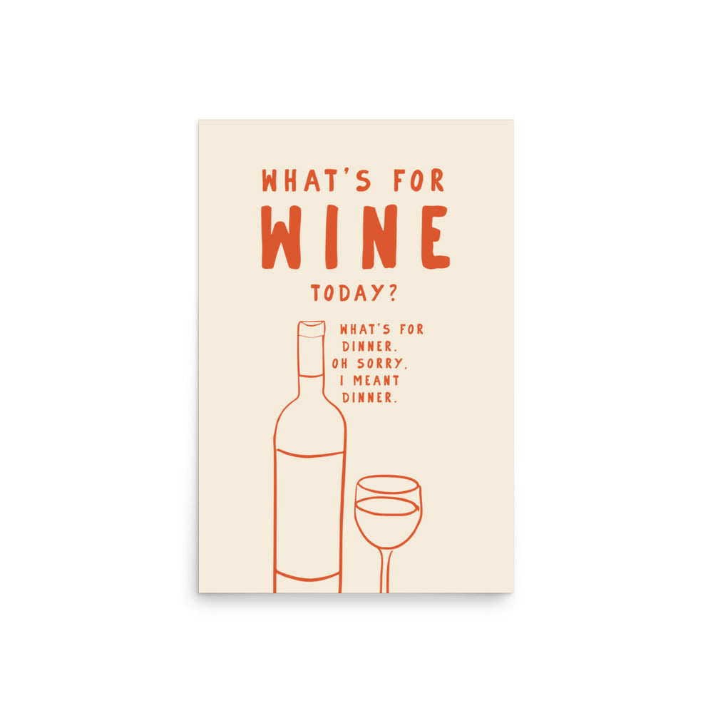 What's for wine today? | Bowlift