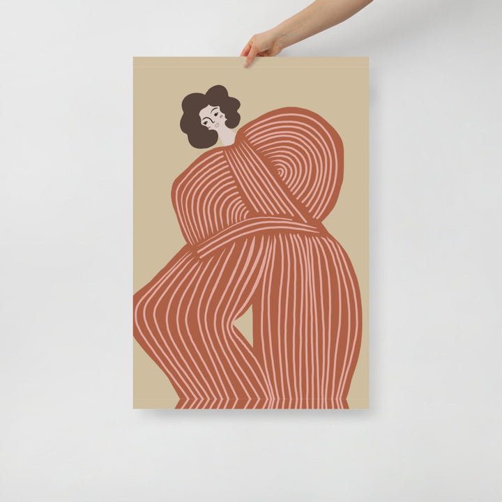 Orange Tracksuits Wall Art | Bowlift