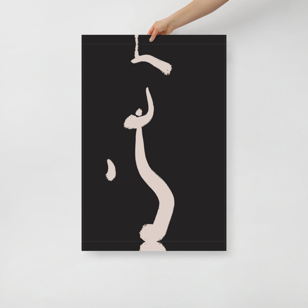 Croquis in Black 2 Wall Art | Bowlift