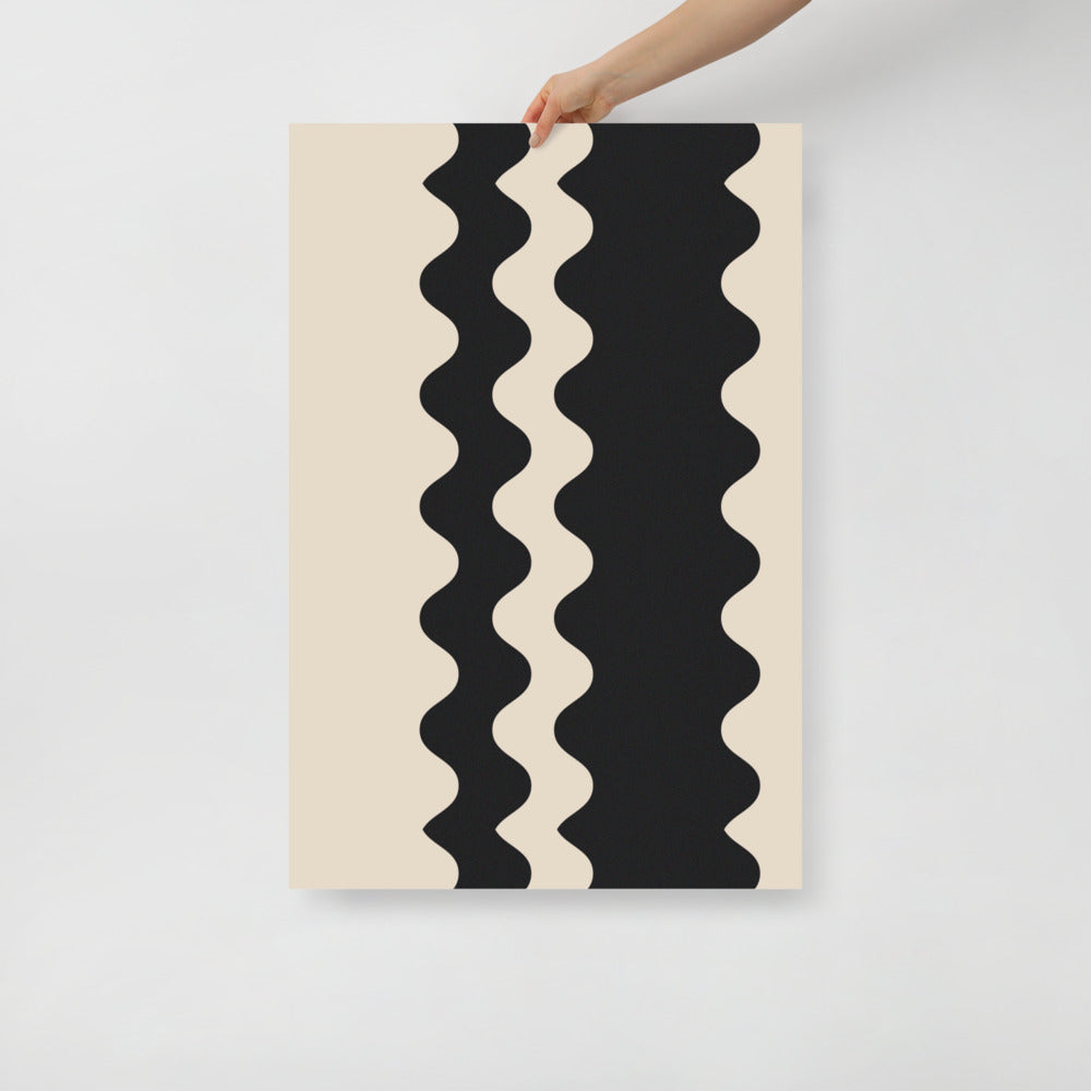 2 Waves - Black | Bowlift