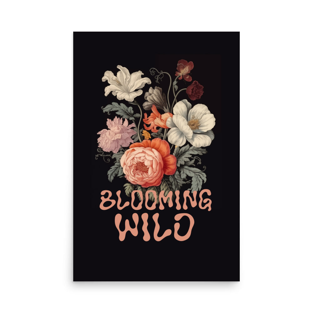 Blooming Wild - Black | Bowlift