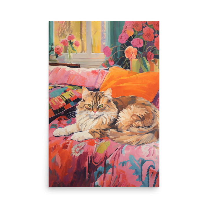 Cat under the sofa | Bowlift