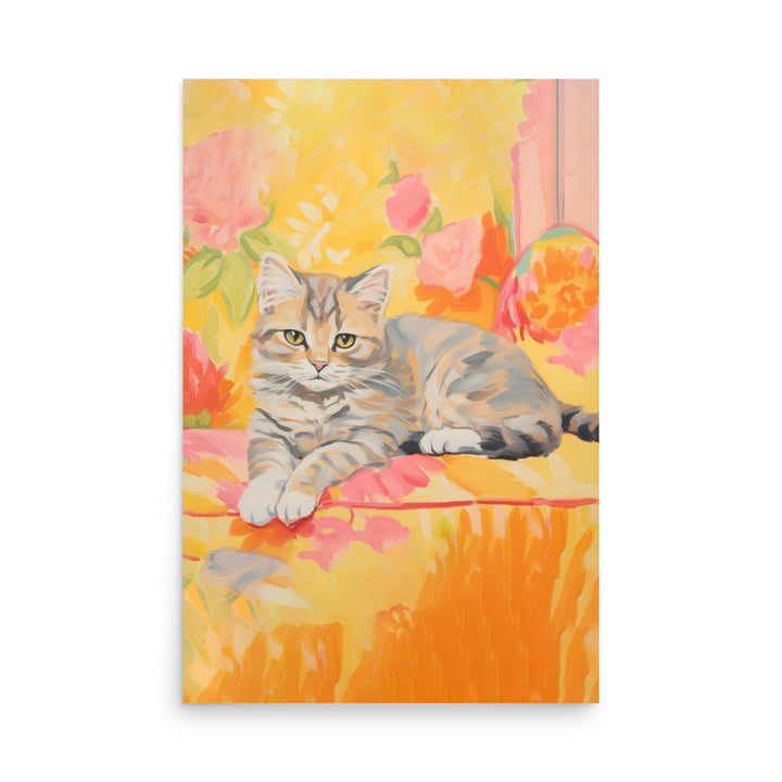 Cat on a sofa | Bowlift