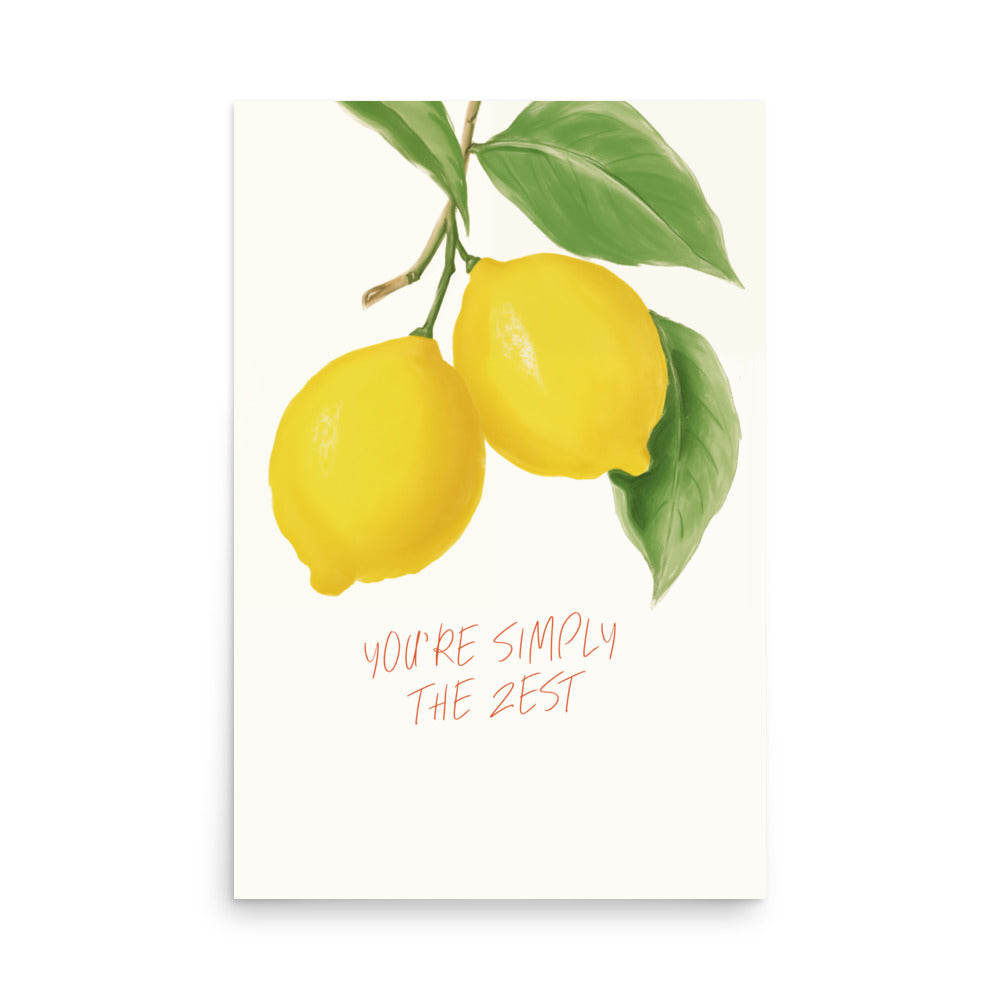 You are simply the zest! | Bowlift