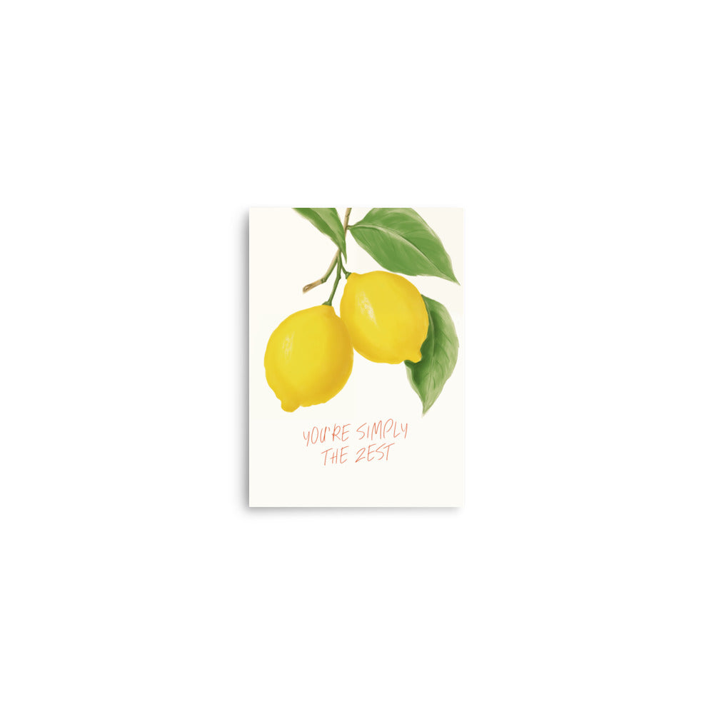 You are simply the zest! | Bowlift