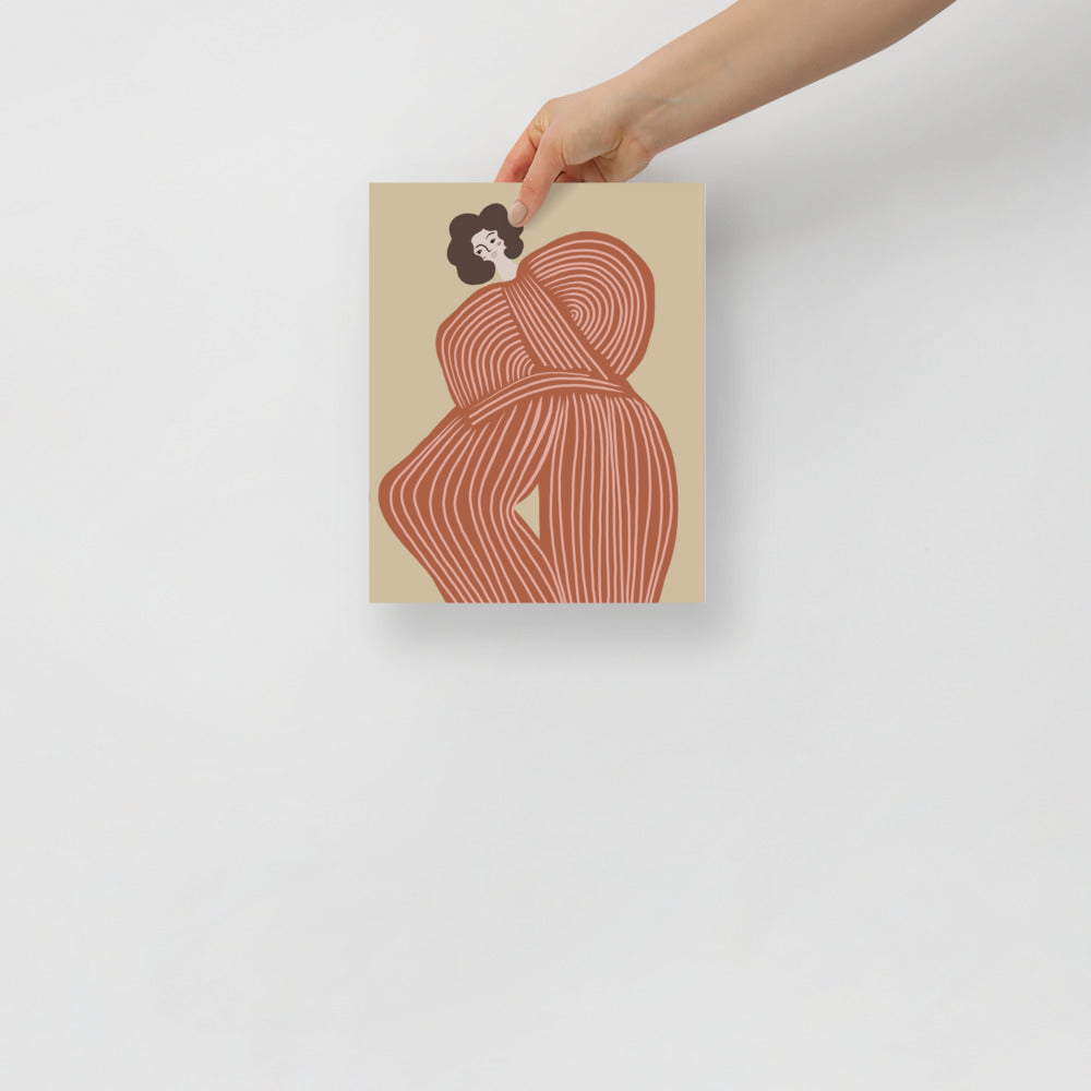 Orange Tracksuits Wall Art | Bowlift