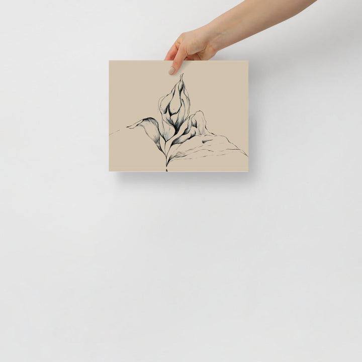 Floral Body Wall Art | Bowlift