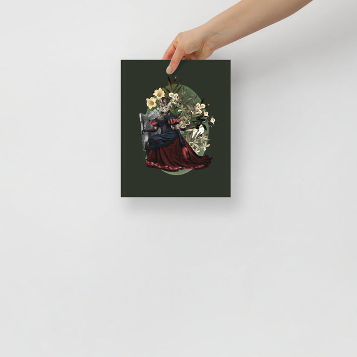 Cat Queen Dark Green | Bowlift