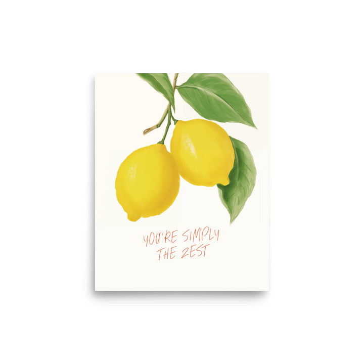 You are simply the zest! | Bowlift