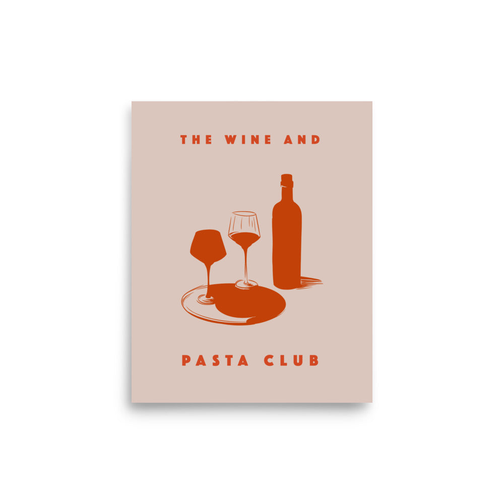 The wine and pasta club | Bowlift