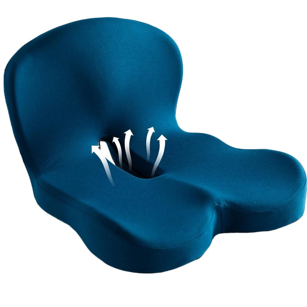 BowLift | BODYFORM PAD – Ergonomic Memory Foam Seat Cushion for Everyday Comfort