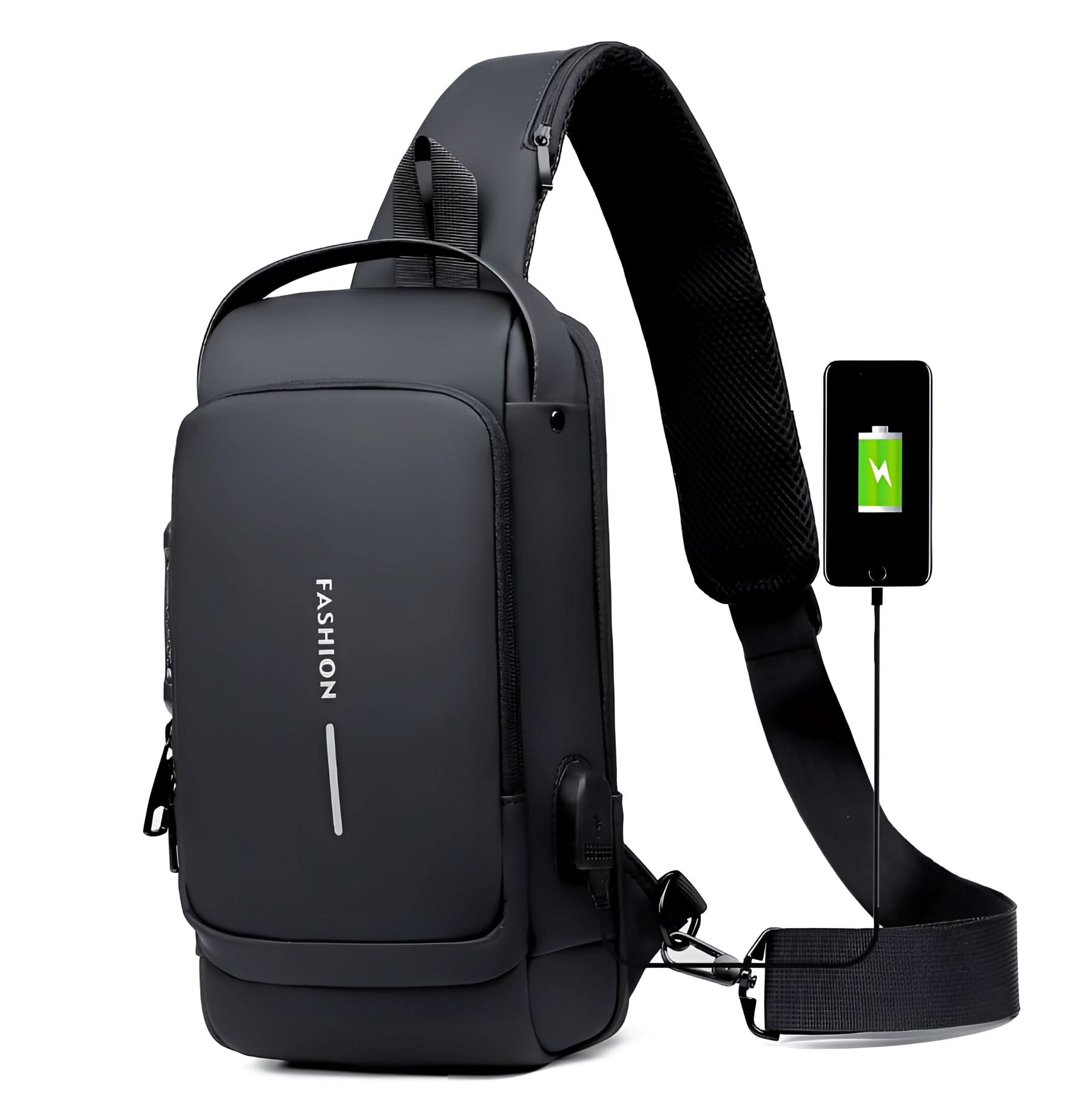 BowLift | Anti-Theft Waterproof USB Backpack for Men with Charging