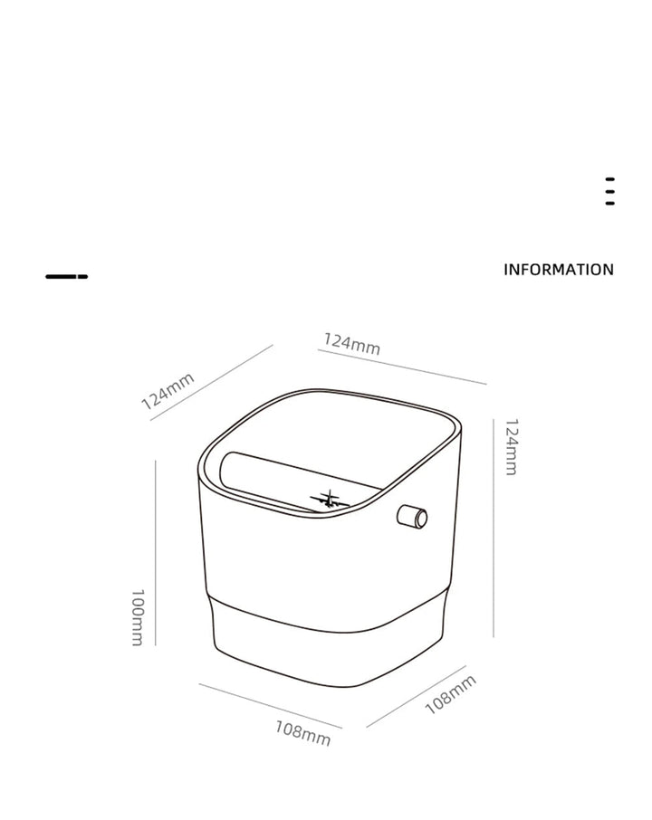 Espresso Grounds Bucket Coffee Knock Box Home Barista Knock Box Tools | Bowlift