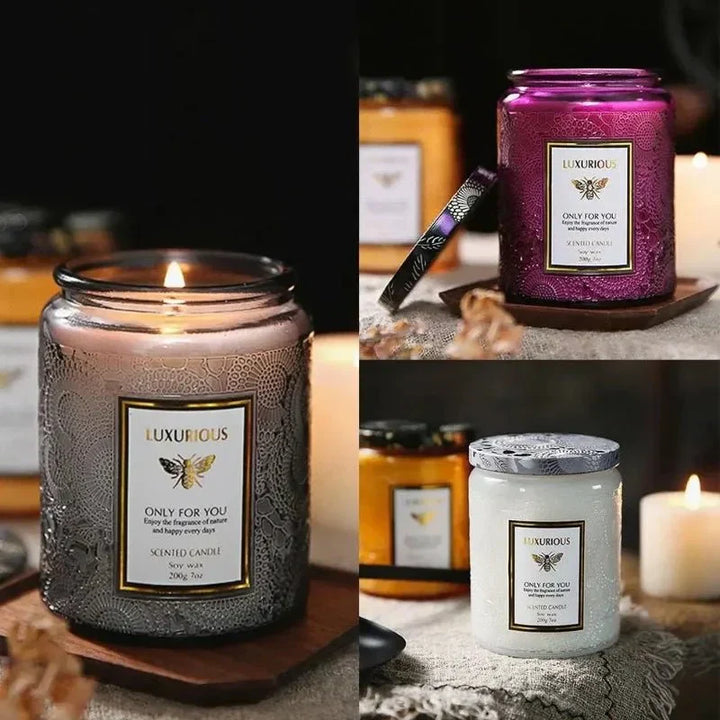 BowLift | Scented candle glass with essential oils