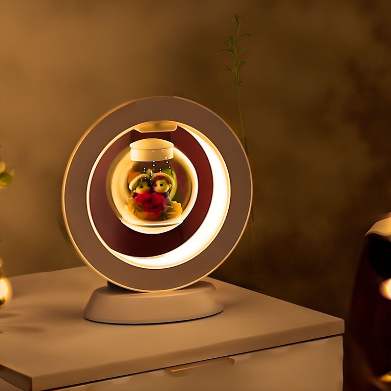 Levitating Flower with Magnetic Rotation – Floravia | Bowlift