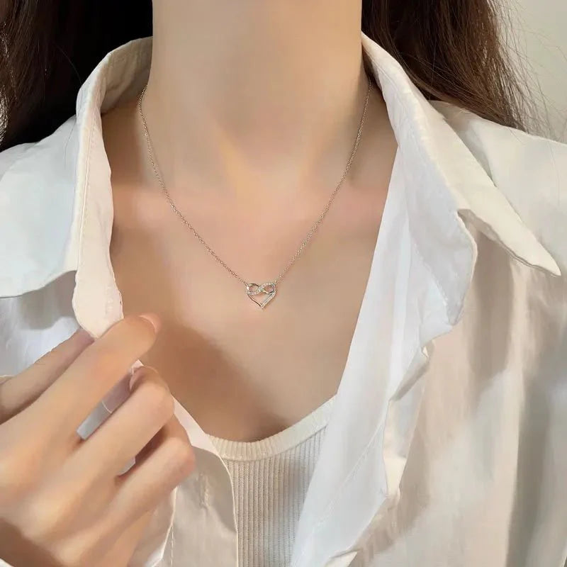 BowLift | Eternal Love Infinity Heart Necklace